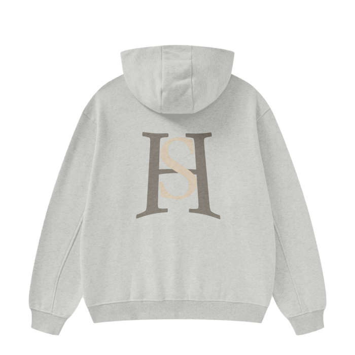 SHANTI High Neck Fleece Hoodie - 385 GSM